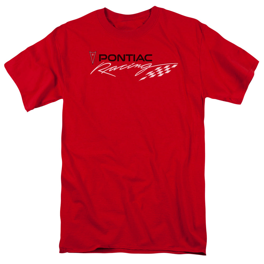 Red Pontiac Racing-Adult Regular Fit Short Sleeve-Red