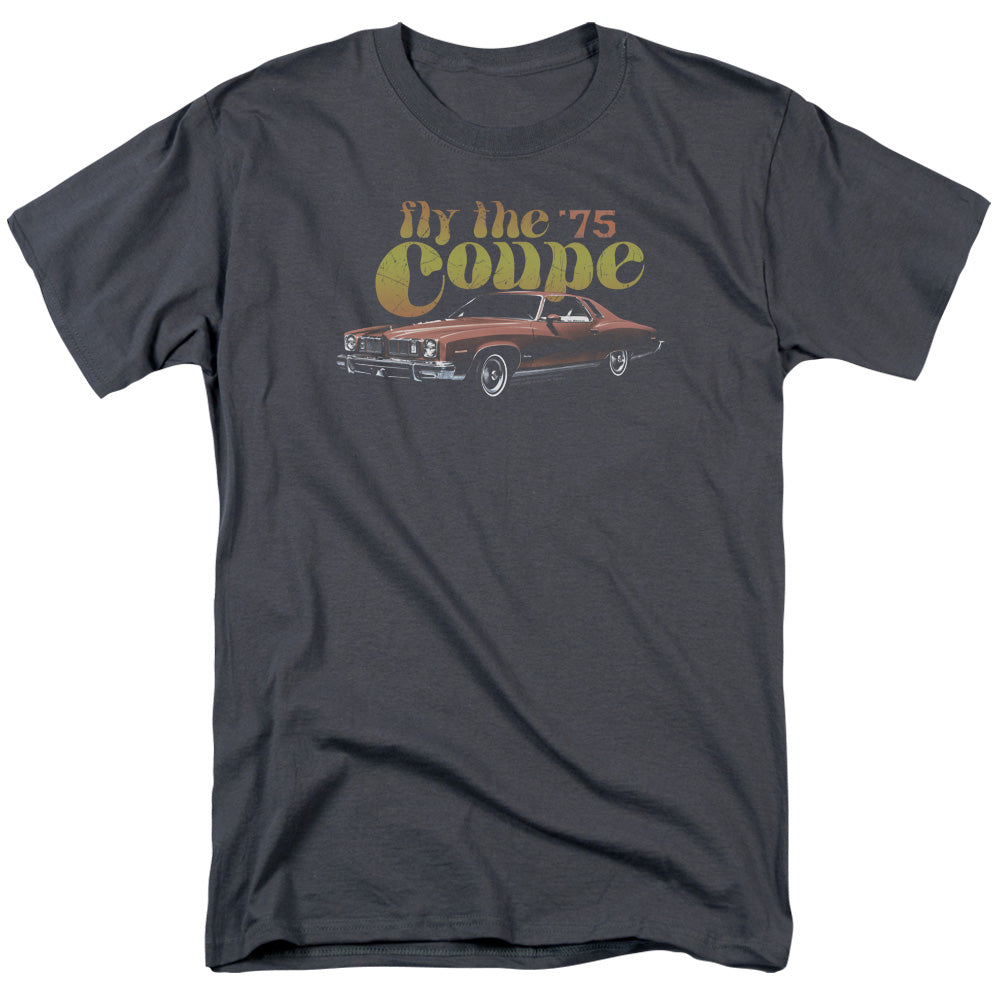 Pontiac Fly The Coupe Adult Regular Fit Short Sleeve - Charcoal