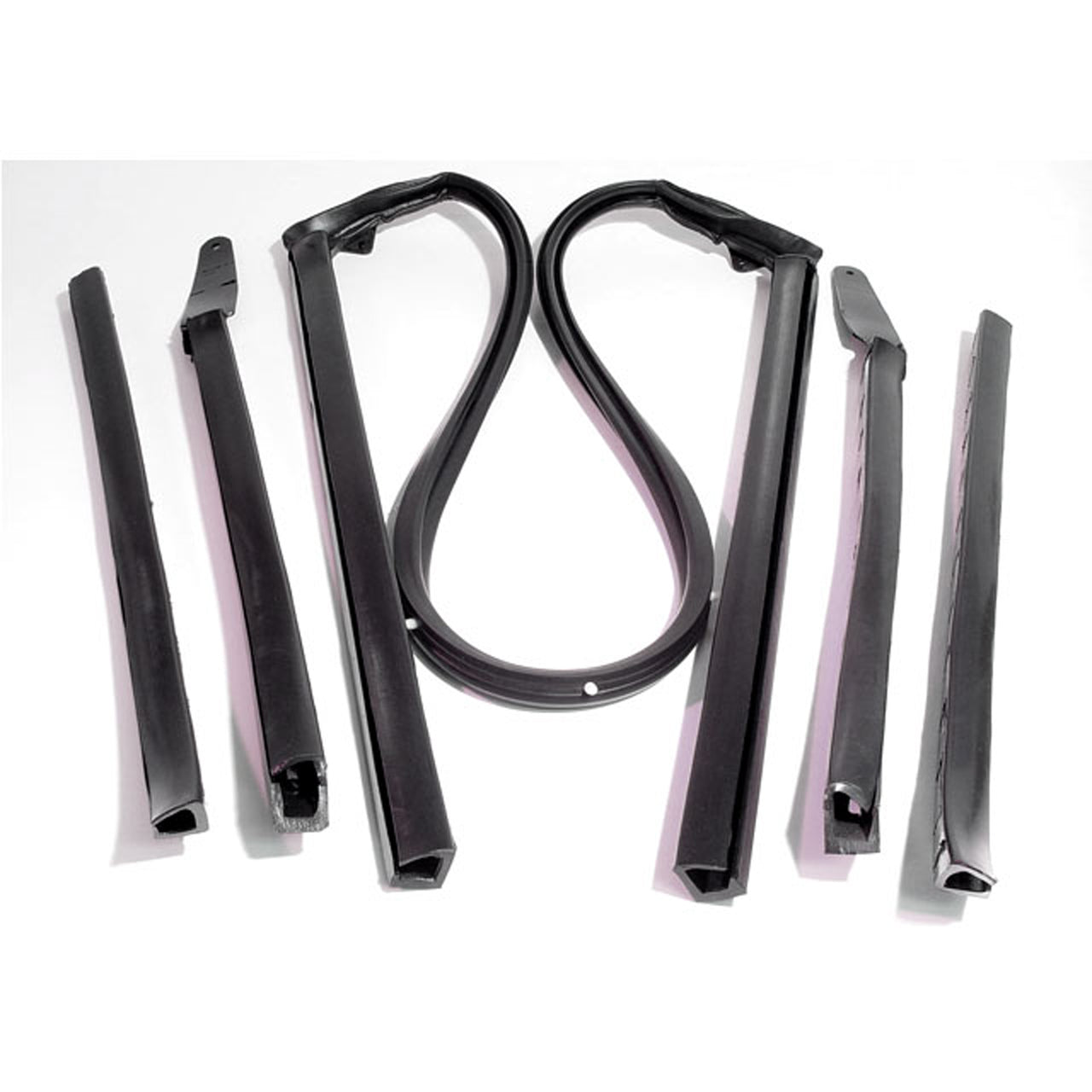 Rr 1611 Molded Roof Rail Seals, For Convertibles Buick Skylark 1964-1965, Special 1964-1965