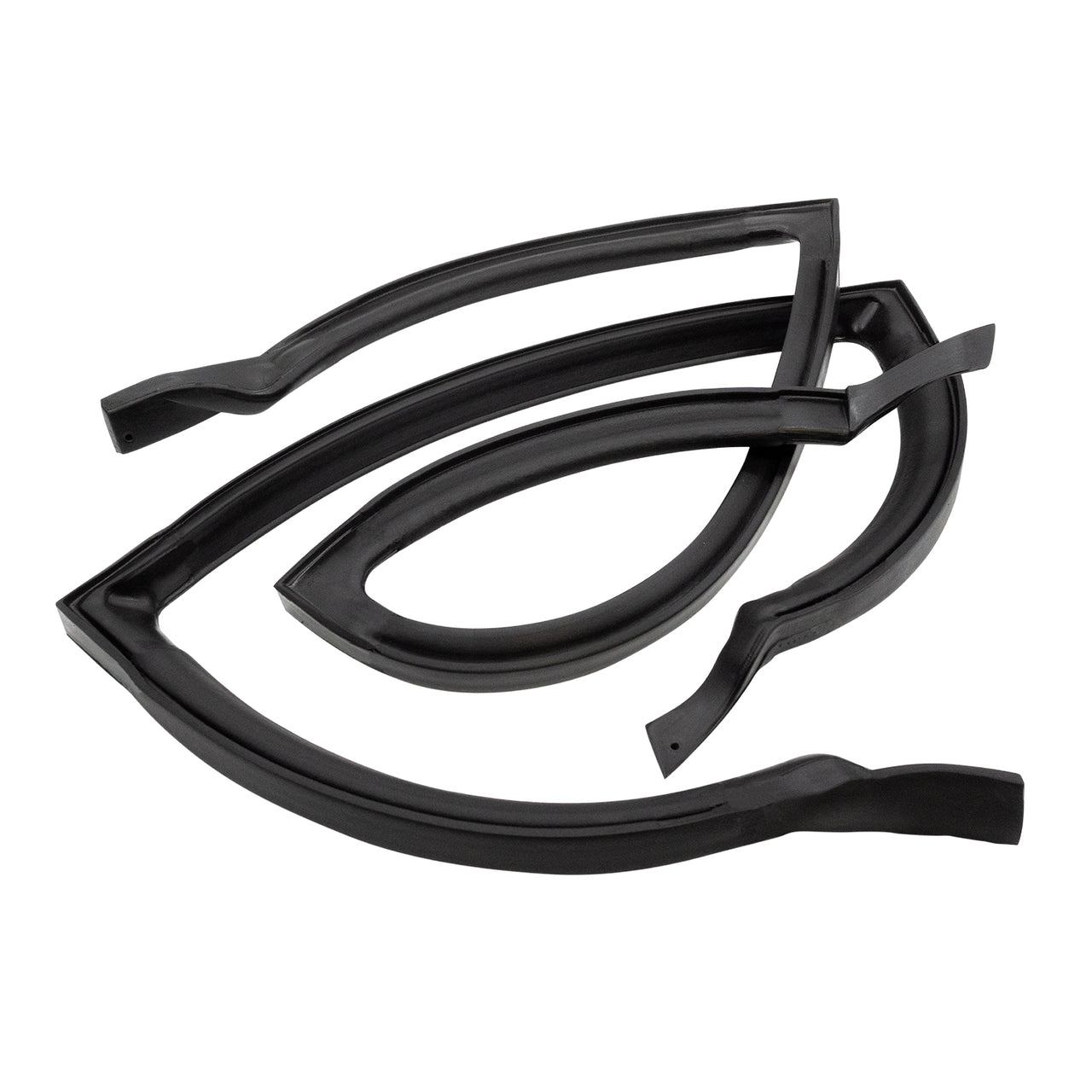 Rr 5019-R Rear Roof Rail Seals Buick Century 1973-1977, Regal 1974-1977 9878794/9878795