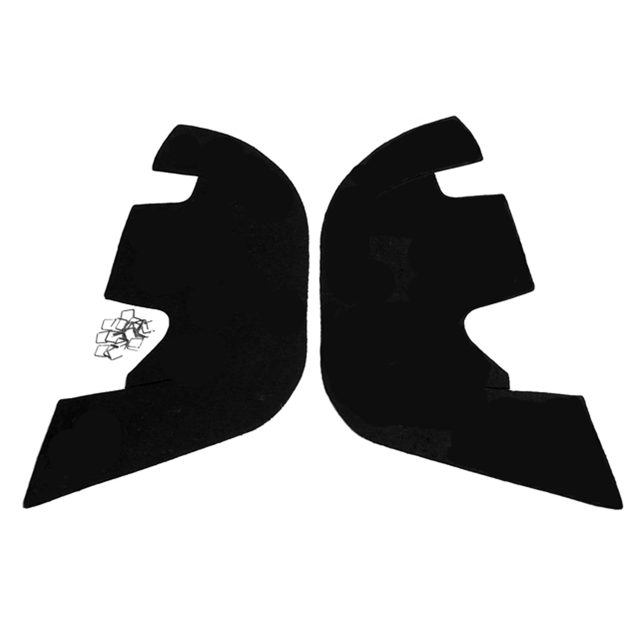 Si 2003-104 Inner Splash Flaps For Models With Plastic Fenders Chevrolet Chevelle 1969-1972