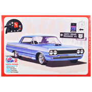 Skill 2 Model Kit 1964 Chevrolet Impala "Super Street Rod" 3-in-1 Kit 1/25 Scale Model