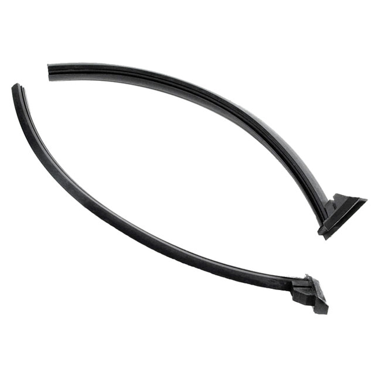 Vs 3-B Rear Roll-Up Side Quarter Window Seals Each Piece 15" Long Chrysler Imperial 1951-1954, New Yorker 1951-1954, Newport 1951-1954