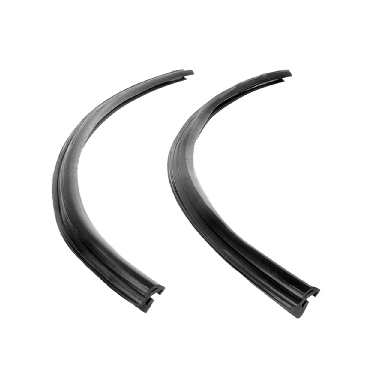 Vs 7-A Rear Roll-Up Window Seals Two Pieces, 20" Long Dodge 330 1963-1964, 440 1963-1964, 880 1965, Charger 1966-1967, Coronet 1965-1967 2782560-1