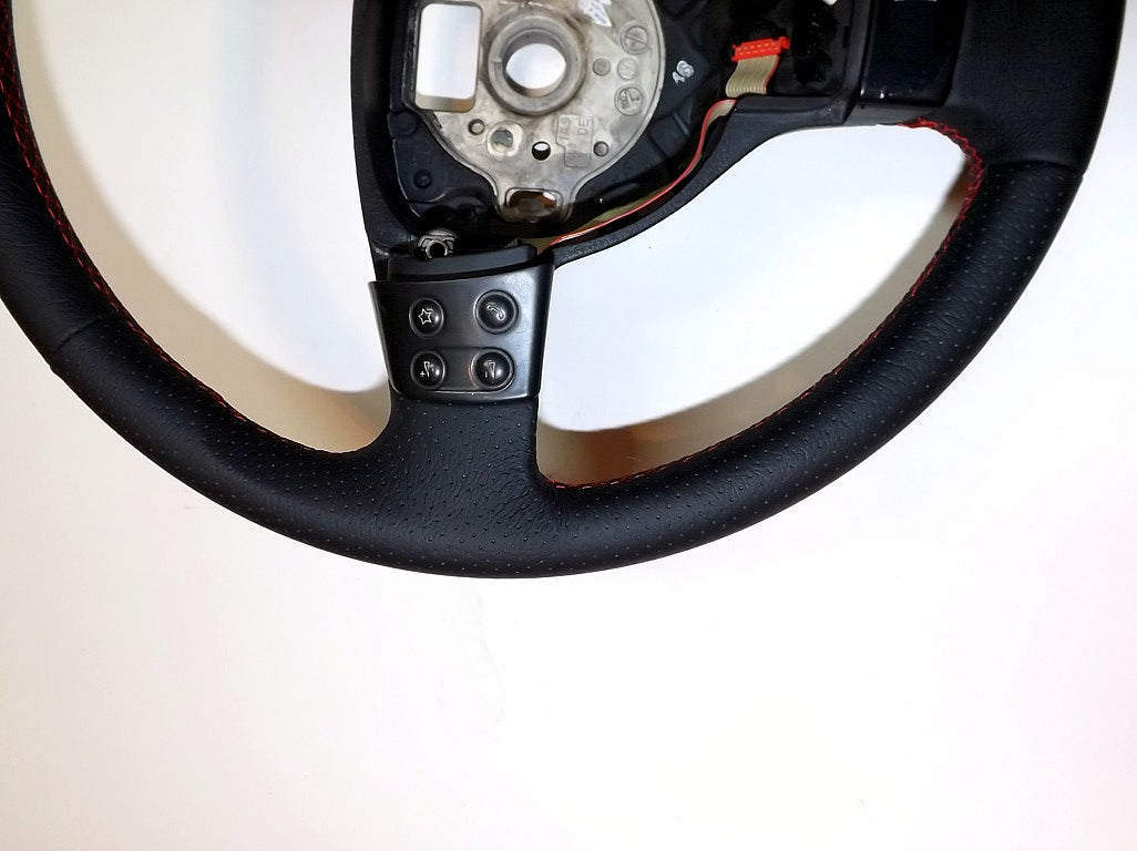 2005-10 Volkswagen Passat B6 steering wheel cover - 3-spoke