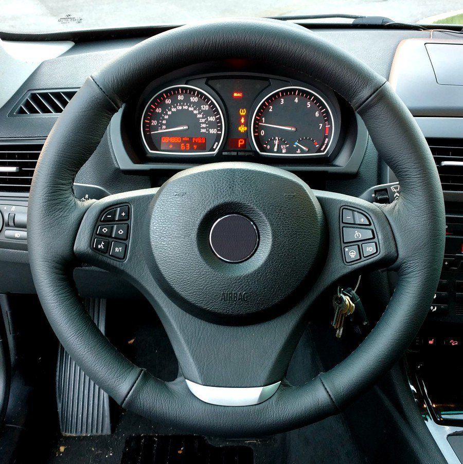 2003-10 BMW X3 steering wheel cover - 3-spoke