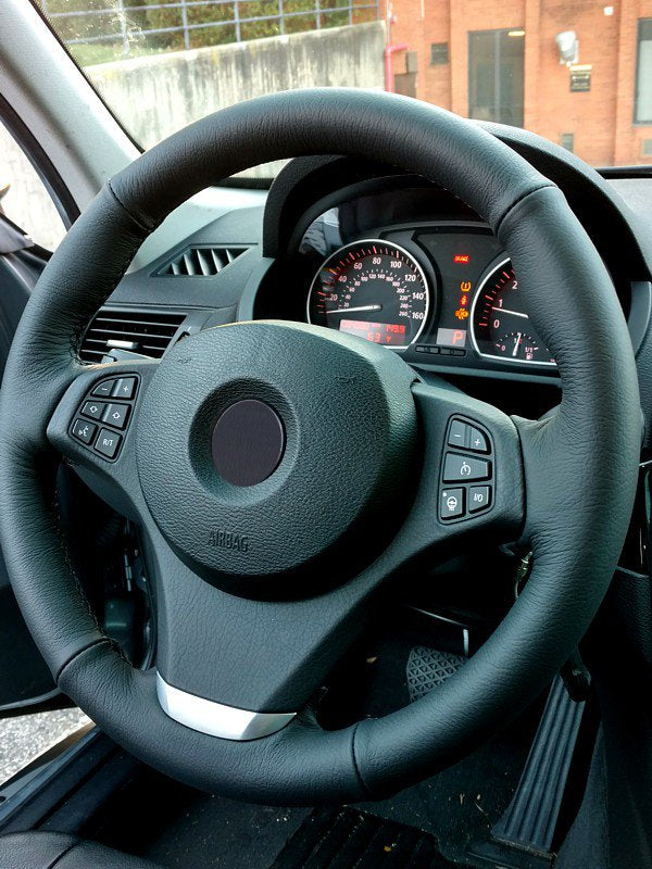 2003-10 BMW X3 steering wheel cover - 3-spoke