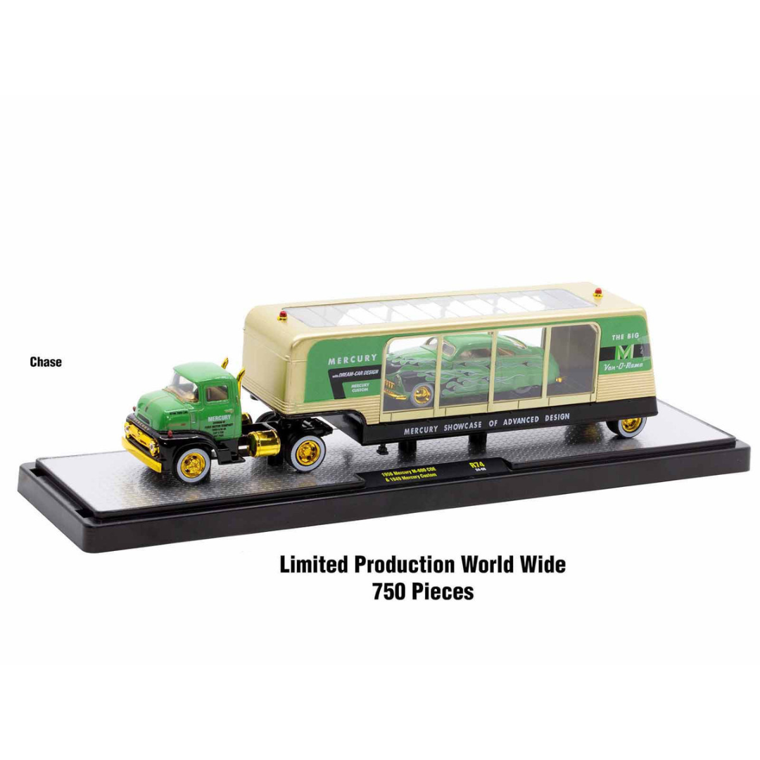 Auto Haulers Set of 3 Trucks Release 74 Limited Edition 1/64 Diecast Model Cars