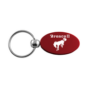bronco-ii-oval-key-fob-burgundy-45550-classic-auto-store-online