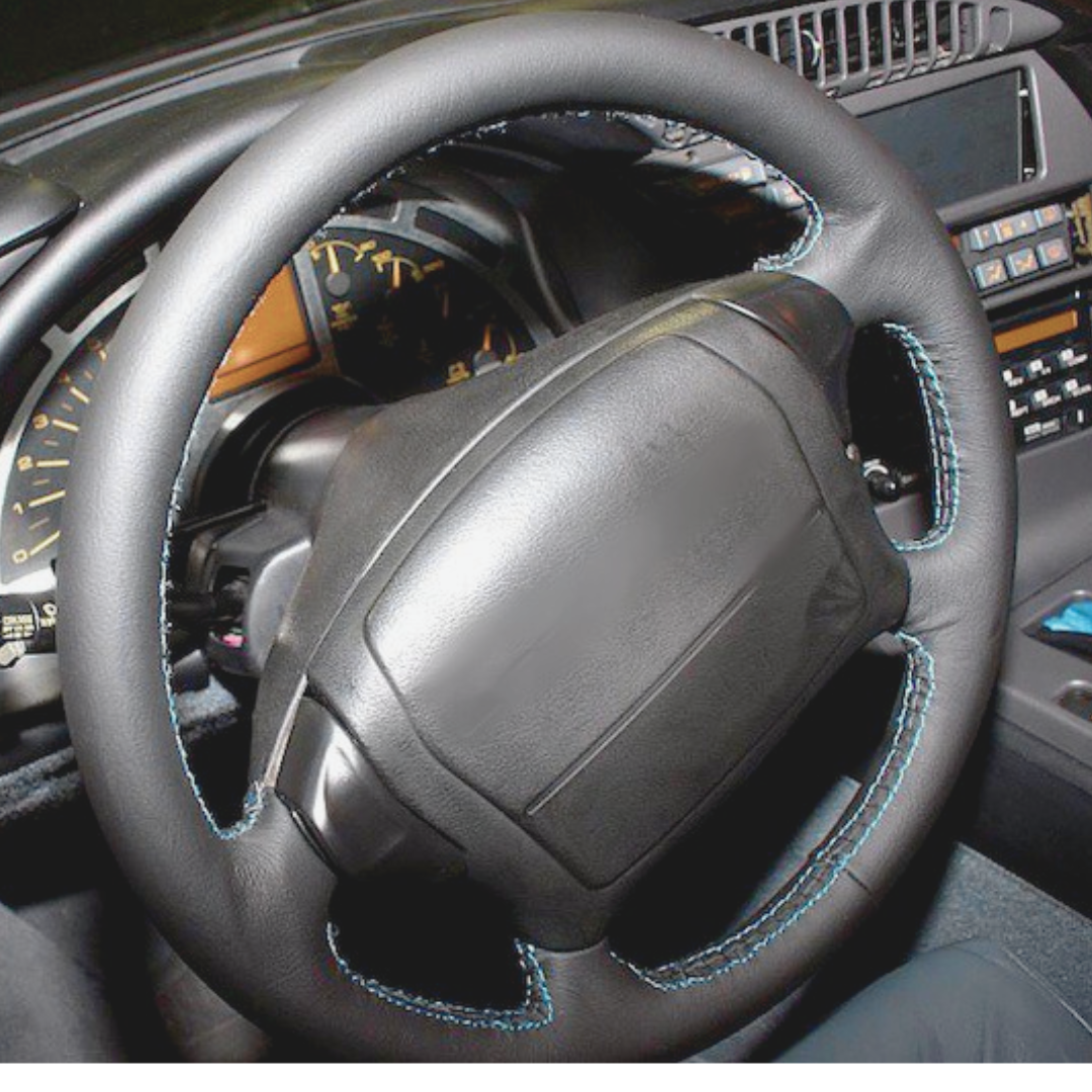 C4 1990-1996 Chevrolet Corvette Custom Steering Wheel Covers - 2 Spoke