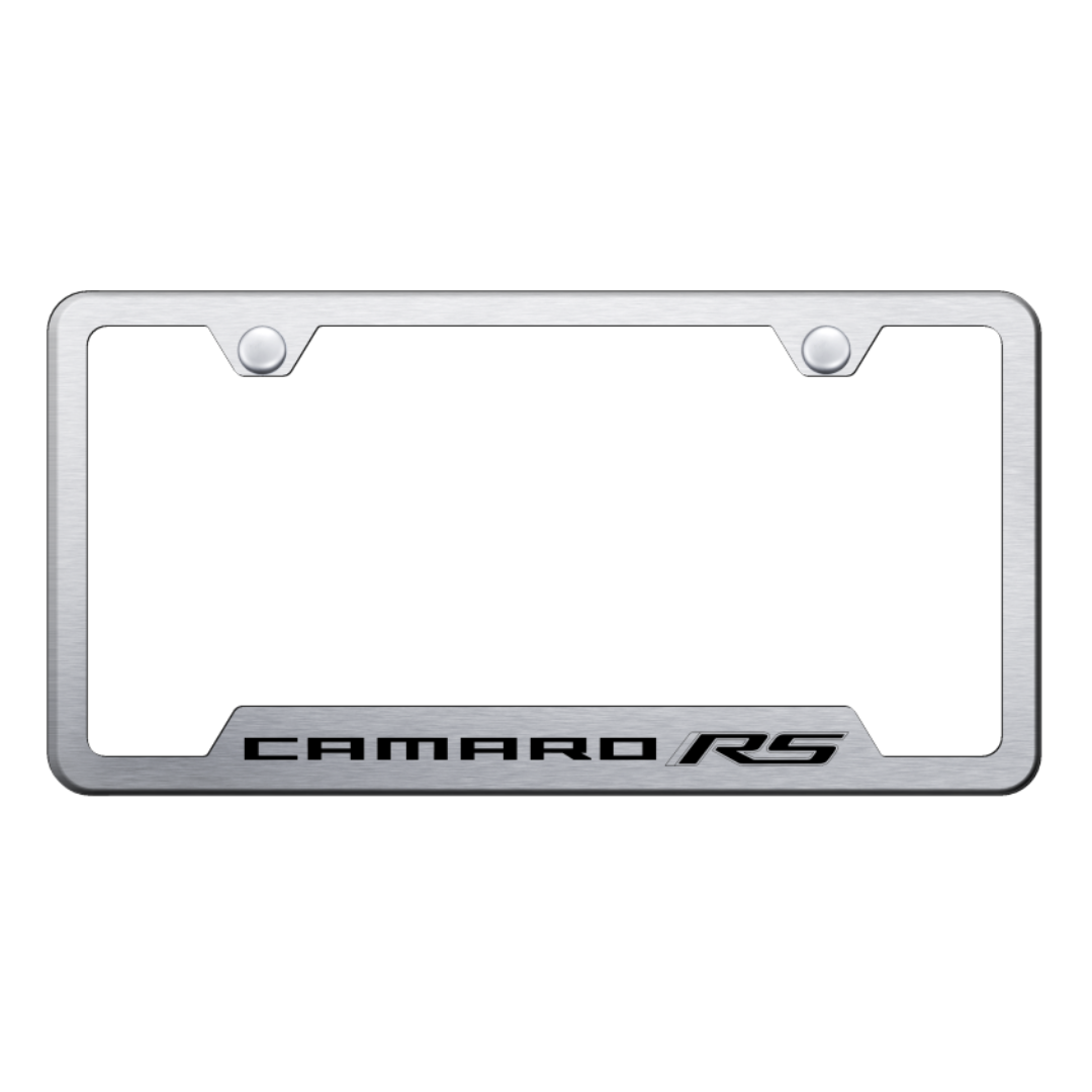 camaro-rs-cut-out-frame-laser-etched-brushed-25205