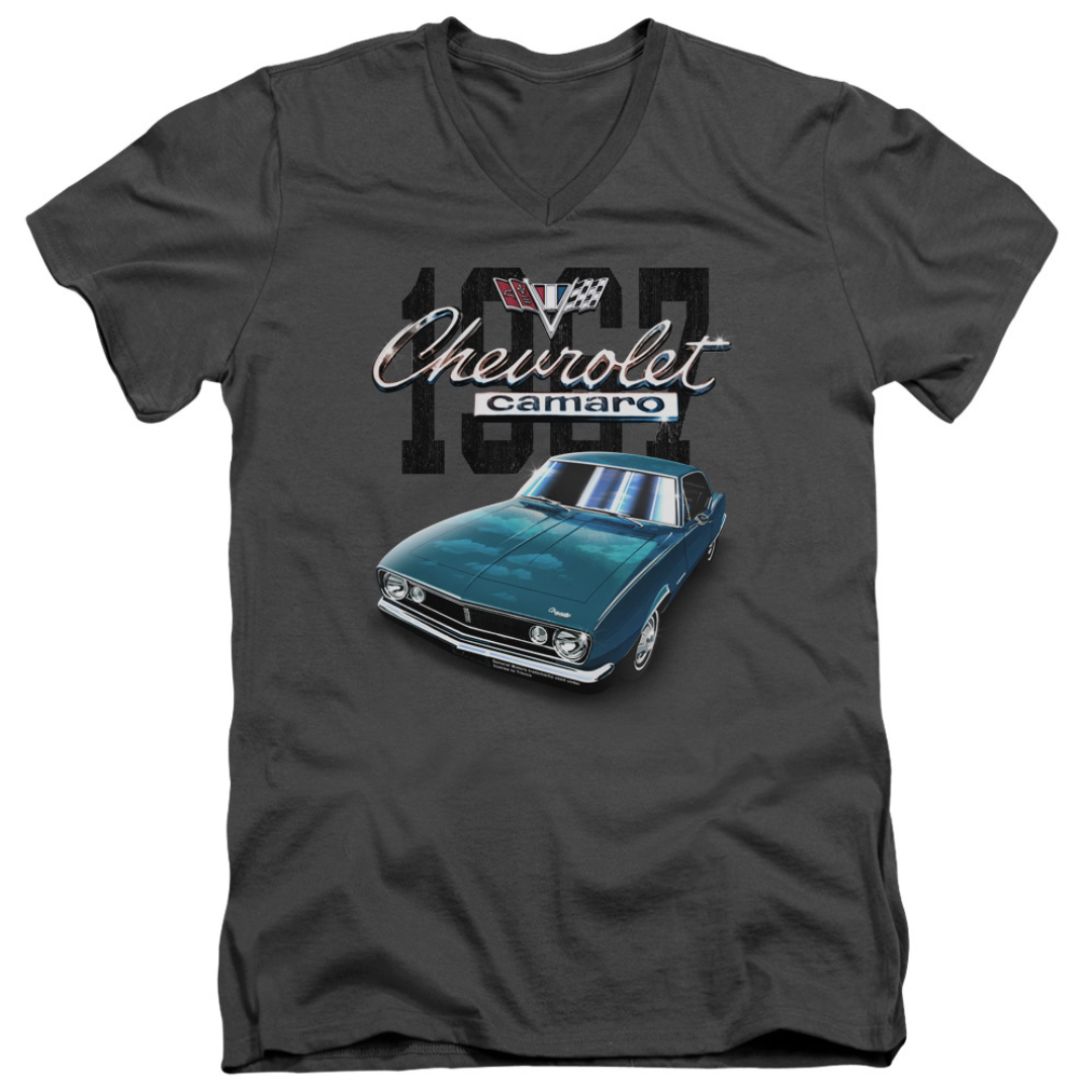 Chevrolet 1967 Camaro Classic Adult Slim Fit V Neck
