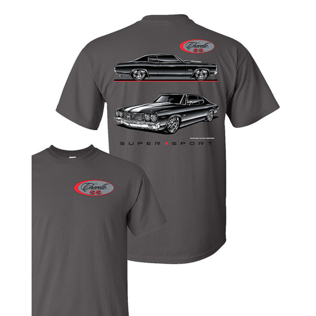 Chevy Chevelle Blackline Men's T-Shirt