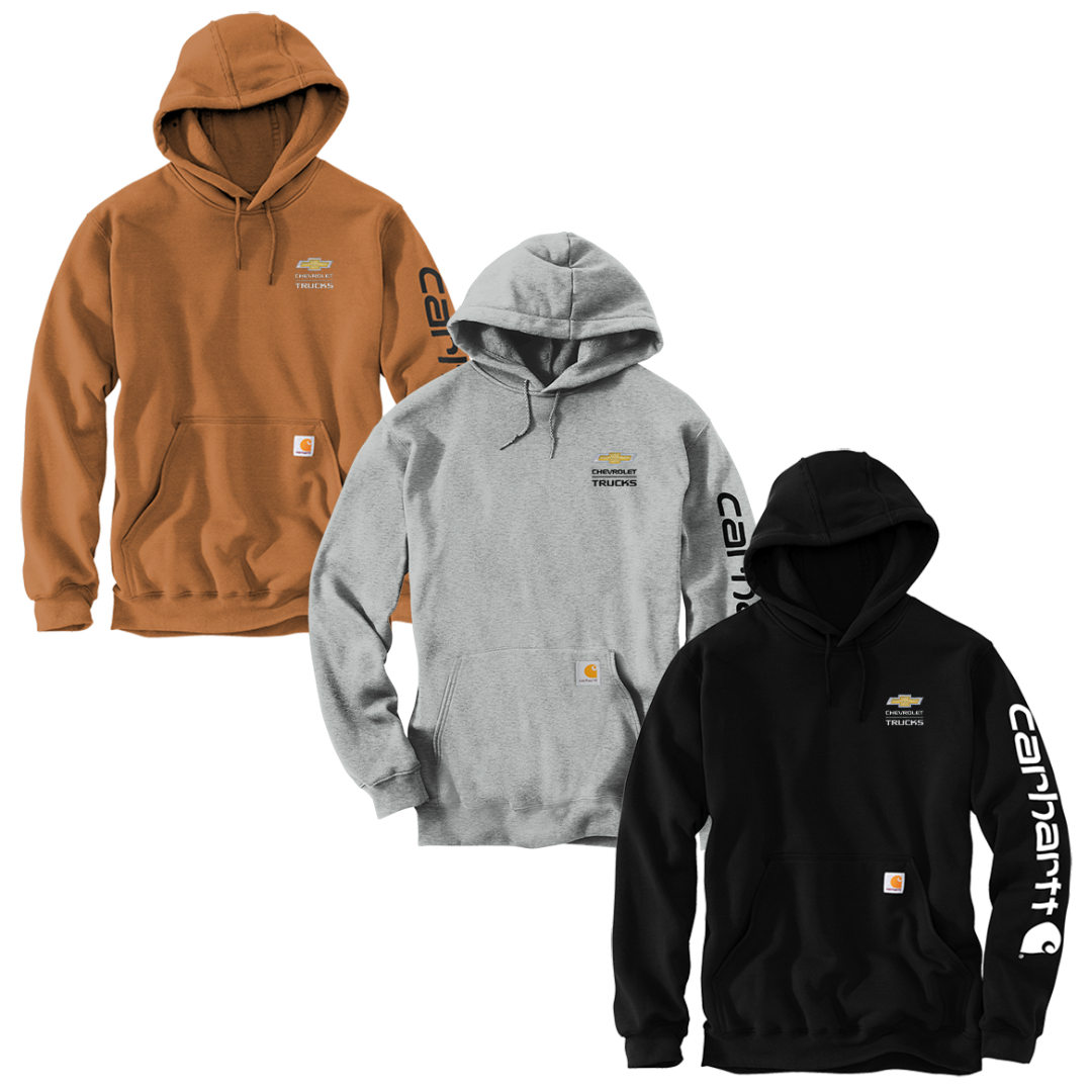 Chevy Trucks Bowtie Carhartt® Hooded Sweatshirt / Hoodie