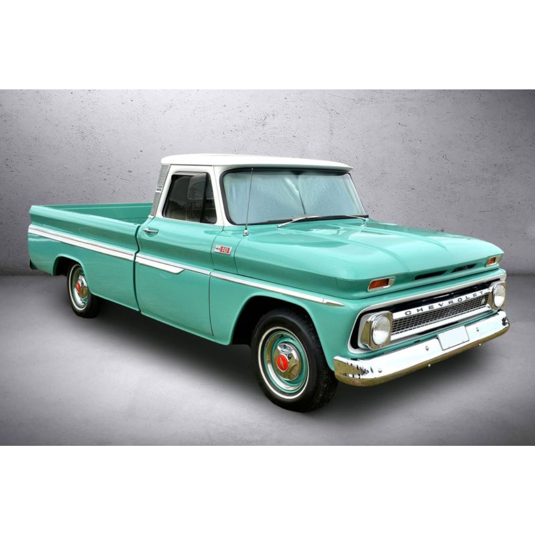 Classic 1968-1972 Chevy Pickup Vent Window | Green Tinted Glass | Left Or Right Front | Auto City Classic