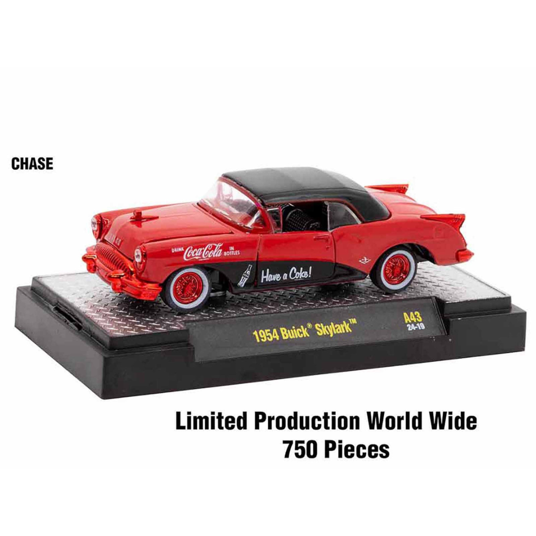 "Coca-Cola" Set of 3 pieces Release 43 Limited Edition 1/64 Diecast Model Cars