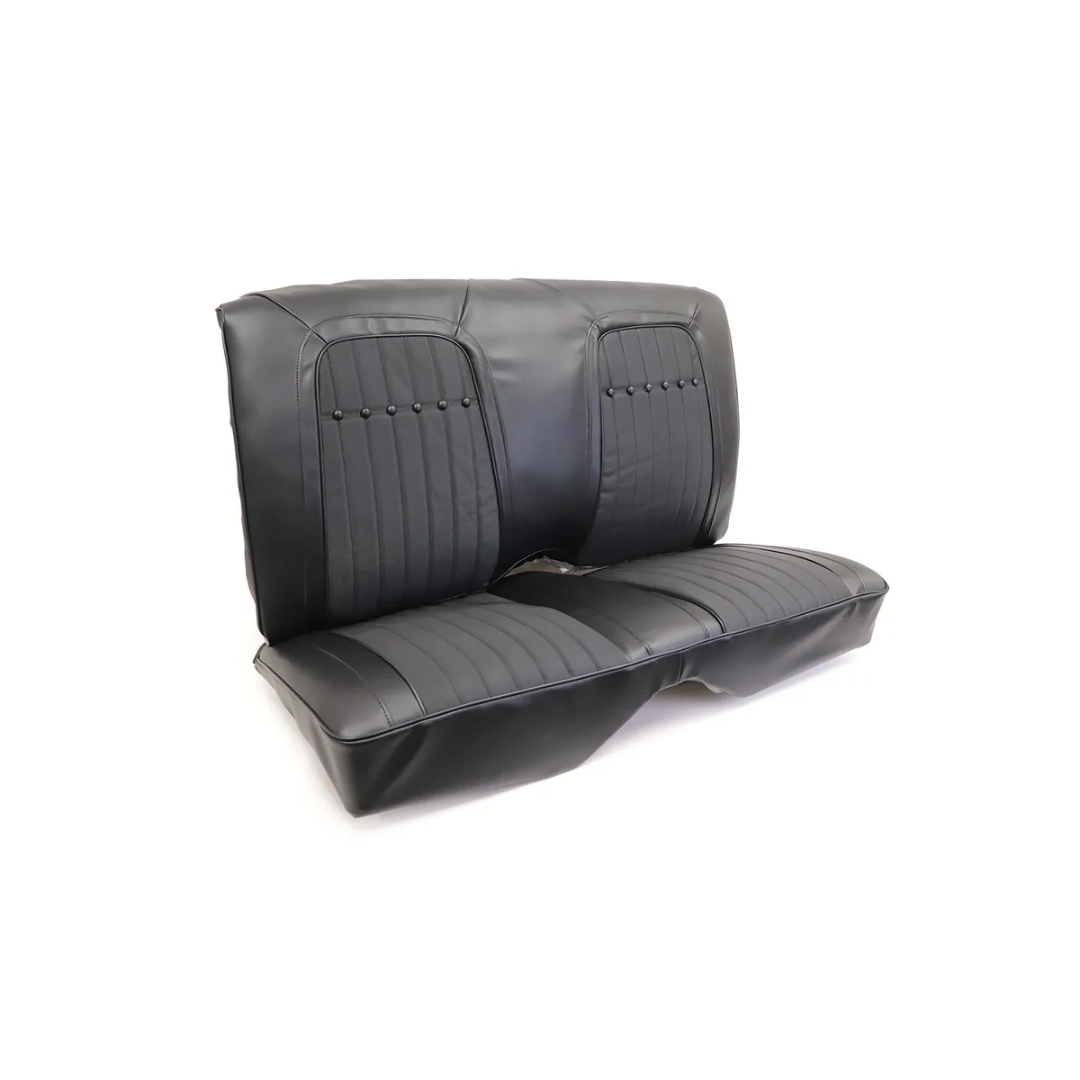 Premium Stitched Vinyl Seat Cover Set Deluxe Interior Rear Coupe
