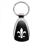 fleur-de-lis-teardrop-key-fob-black-21805-classic-auto-store-online