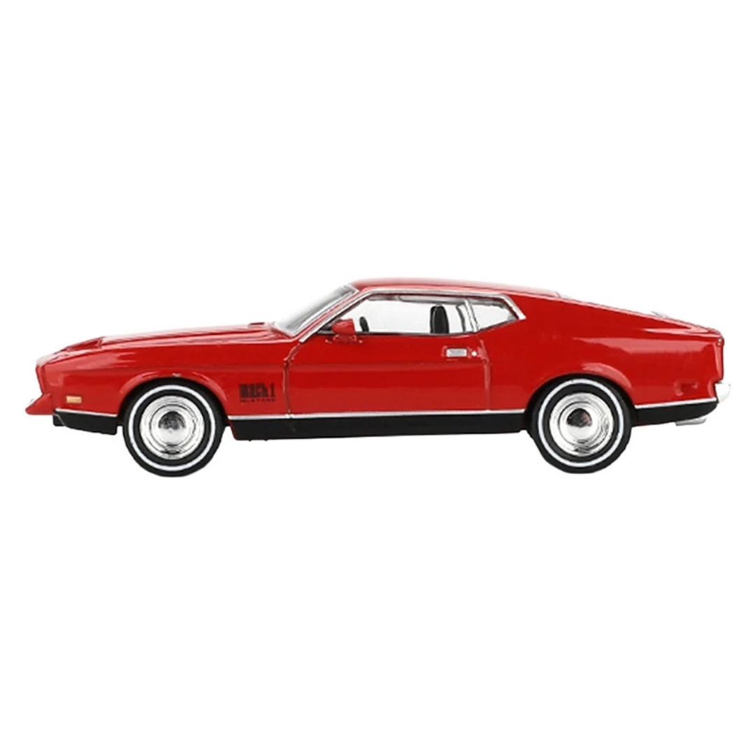 Ford Mustang Mach 1 Red 007 James Bond "Diamonds Are Forever" (1971) Movie Limited Edition 1/64 Diecast Model Car