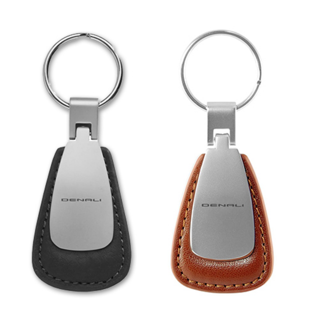 GMC Denali Teardrop Leather Keychain / Key Fob