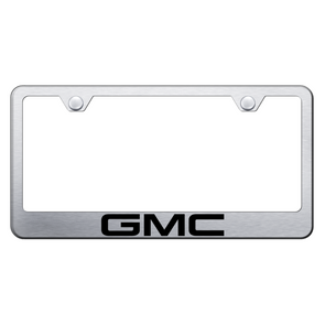 gmc-stainless-steel-frame-laser-etched-brushed-30950-classic-auto-store-online
