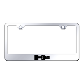 h2-logo-stainless-steel-frame-laser-etched-mirrored-40960-classic-auto-store-online