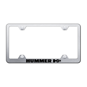 Hummer H2 Steel Wide Body Frame - Laser Etched Brushed