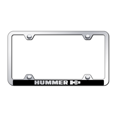 Hummer H3 Wide Body ABS Frame - Laser Etched Mirrored