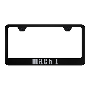Mach 1 Stainless Steel Frame - Laser Etched Black