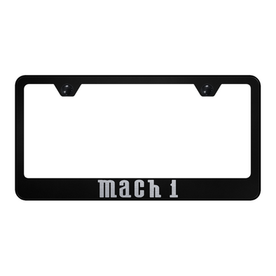 Mach 1 Stainless Steel Frame - Laser Etched Black