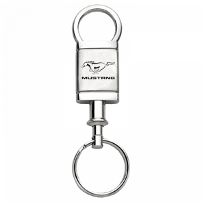 mustang-satin-chrome-valet-key-fob-silver-15726-classic-auto-store-online