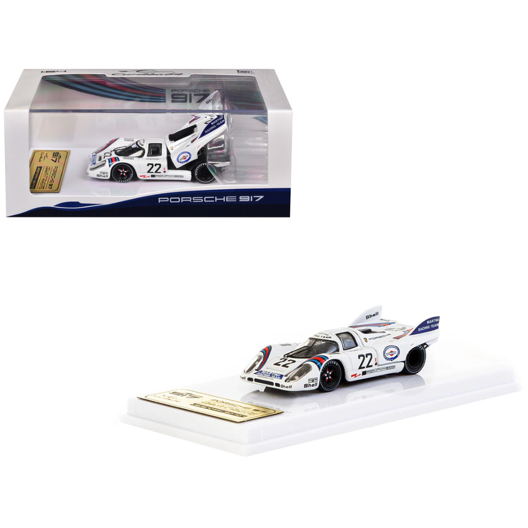 Porsche 917K #22 Gijs van Lennep - Helmut Marko "Martini Racing" Winner "24 Hours of Le Mans" (1971) "Curitiba64" Series 1/64 Diecast Model Car