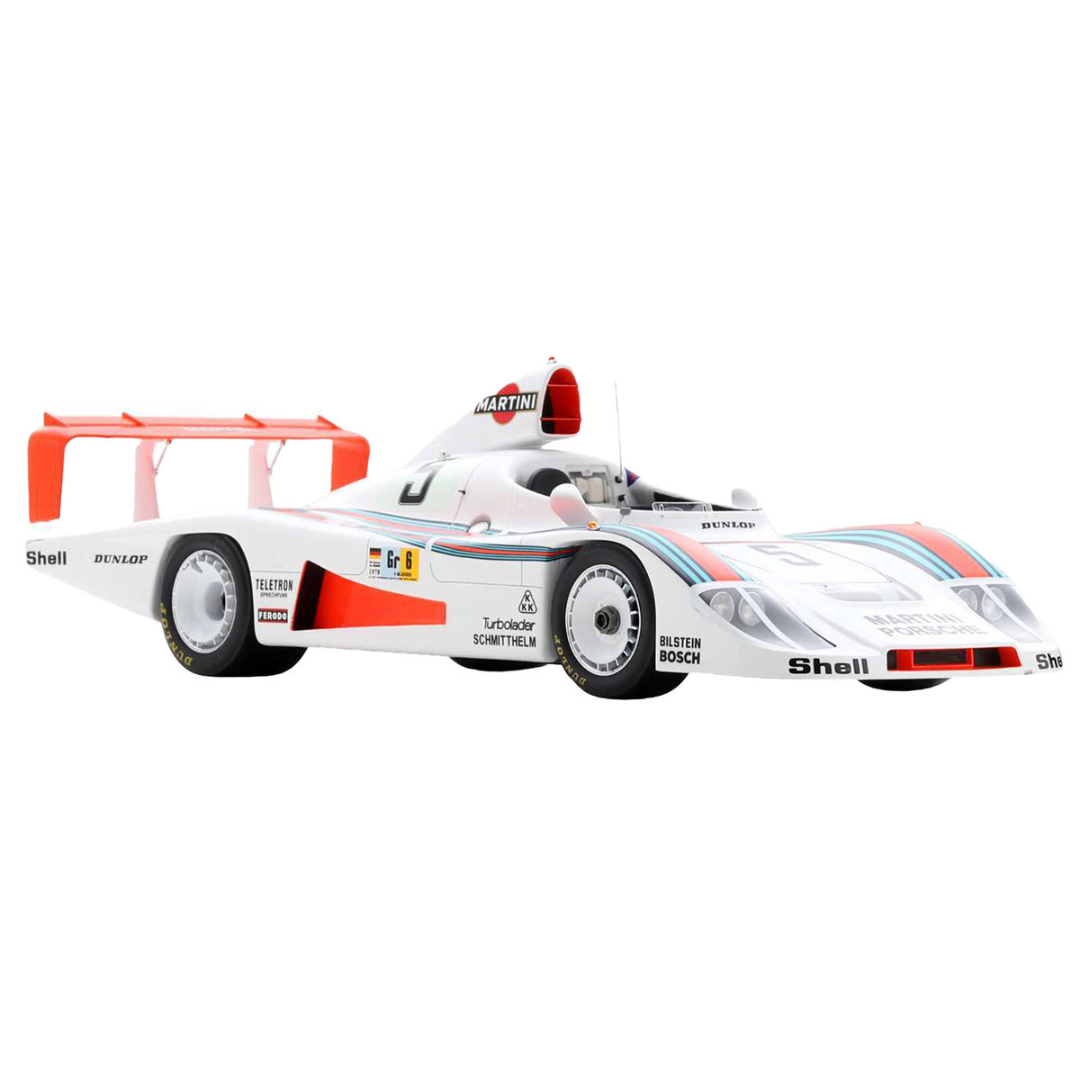 Porsche 936/78 #5 Jacky Ickx - Henri Pescarolo - Jochen Mass "Martini Racing Porsche System" "24 Hours of Le Mans" (1978) with Acrylic Display Case 1/18 Model Car