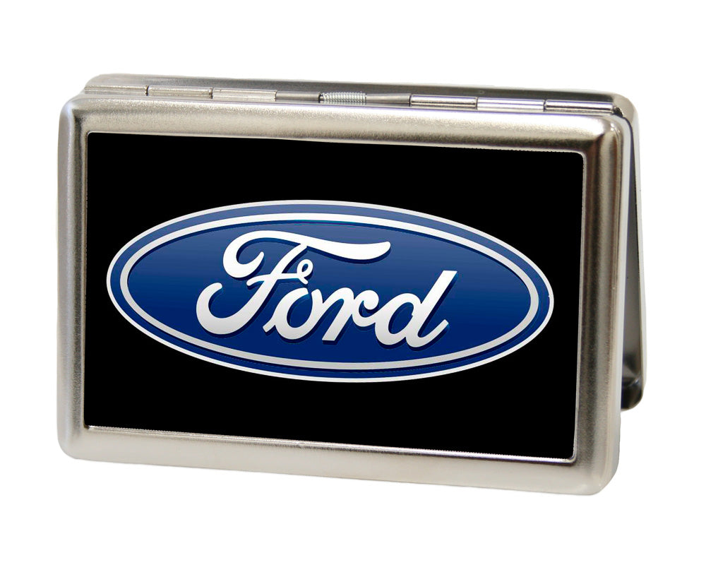 Ford Oval Logo Business Card Holder - Large