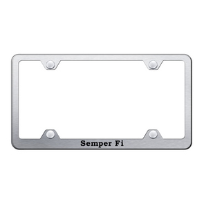 semper-fi-steel-wide-body-frame-laser-etched-brushed-40741-classic-auto-store-online
