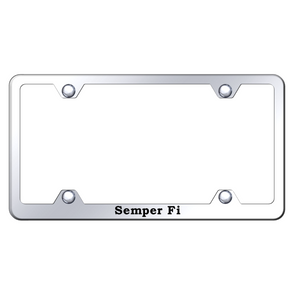 semper-fi-steel-wide-body-frame-laser-etched-mirrored-40739-classic-auto-store-online