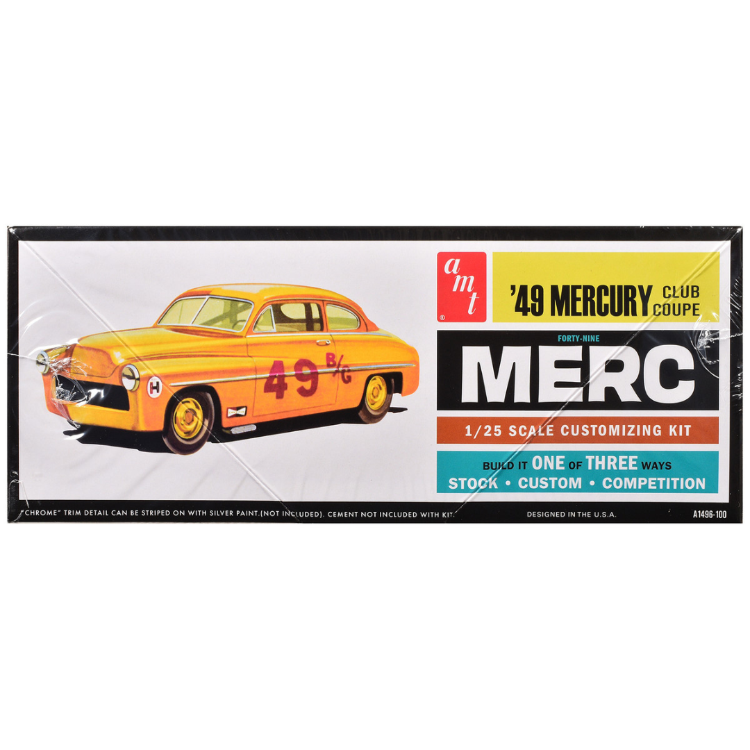 Skill 2 Model Kit 1949 Mercury Club Coupe 1/25 Scale Model