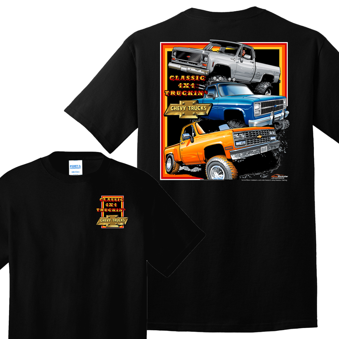 Squarebody Chevy 4x4 T-Shirt