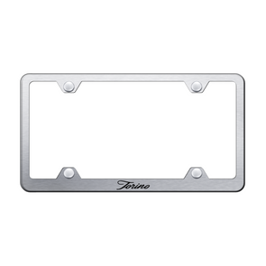 torino-script-steel-wide-body-frame-laser-etched-brushed-43634-classic-auto-store-online