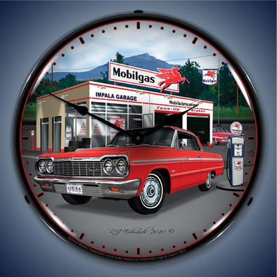 1964-impala-garage-lighted-clock