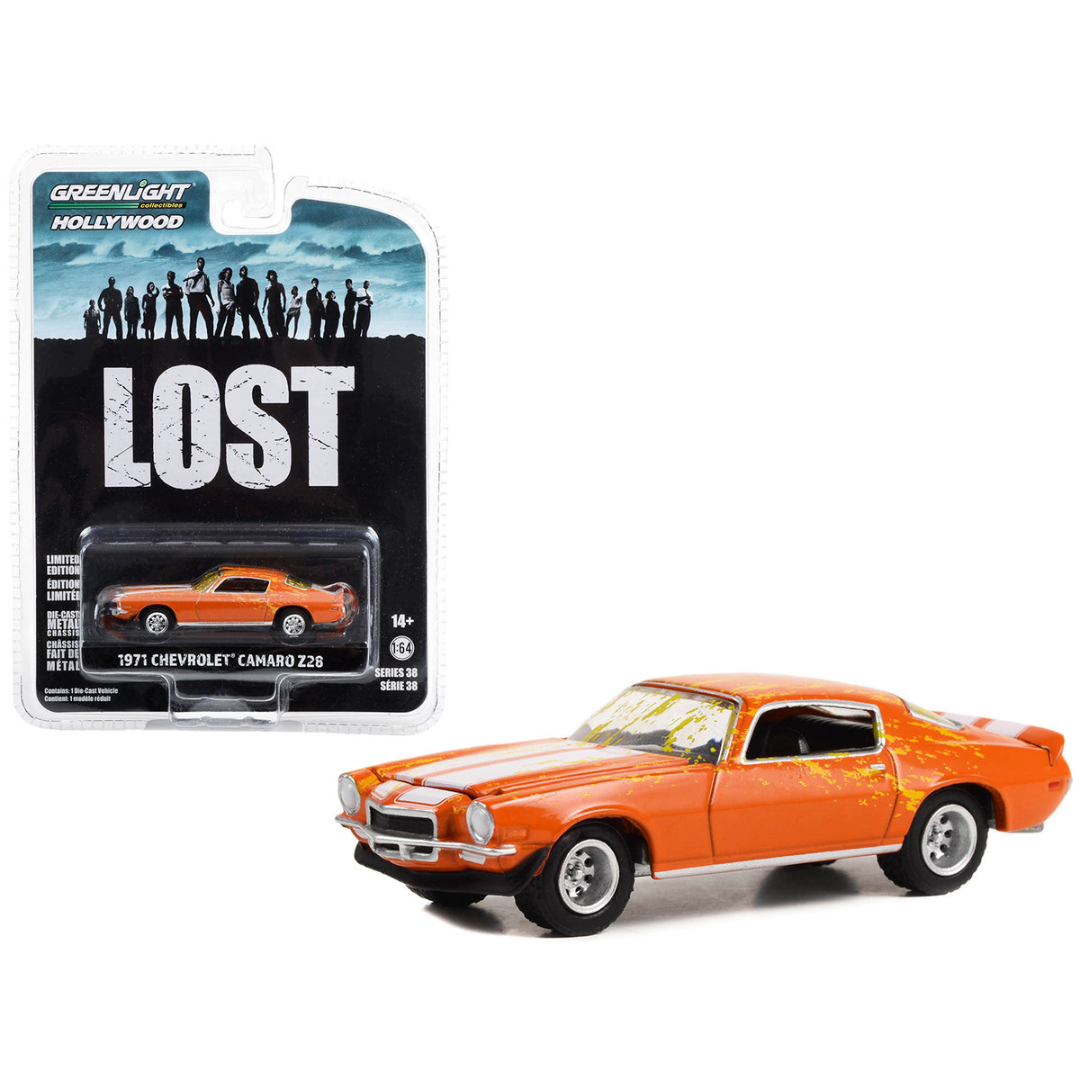 1971-camaro-z-28-lost-tv-series-1-64-diecast-model-car-by-greenlight
