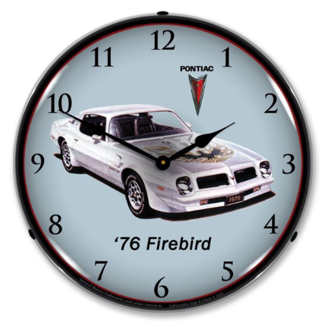 1976-pontiac-firebird-lighted-wall-clock