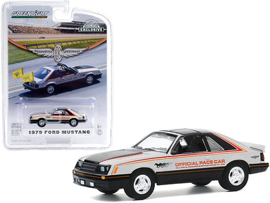 1979-ford-mustang-official-pace-car-63rd-annual-indianapolis-500-mile-race-hobby-exclusive-1-64-diecast-model-car-by-greenlight