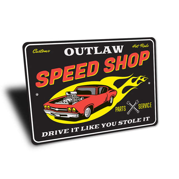 outlaw-speed-shop-aluminum-sign