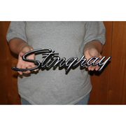 c3-corvette-stingray-script-emblem-steel-sign
