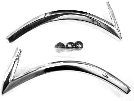 1968-1969 Chevrolet Chevelle Vinyl Top Molding End Caps - CA