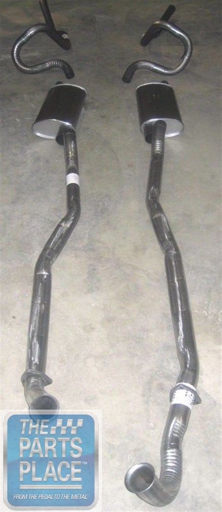 1965-1967 Chevrolet Chevelle Dual Exhaust System W/O Resonators - CA