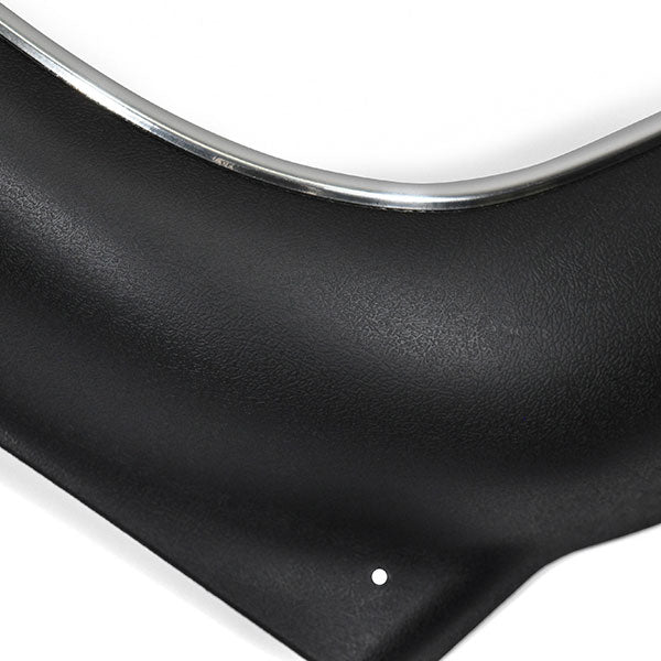 1966-1972 Chevrolet Chevelle Bucket Seat Aprons - Black - CA