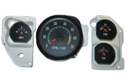 1970-1970 Chevrolet Chevelle SS Gauge Conversion Kit - 6500 RPM - CA