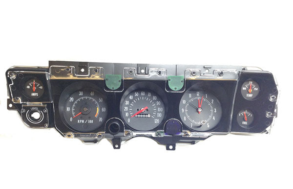 1971-1972 Chevrolet Chevelle SS Gauge Cluster 6500 Redline - CA